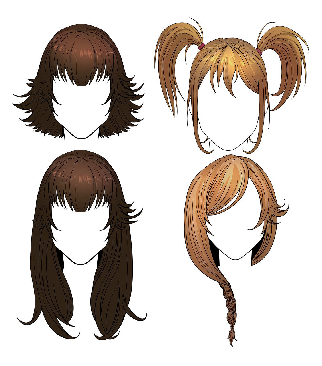 Blunt Bob: A Elegância Minimalista dos Cortes de Anime