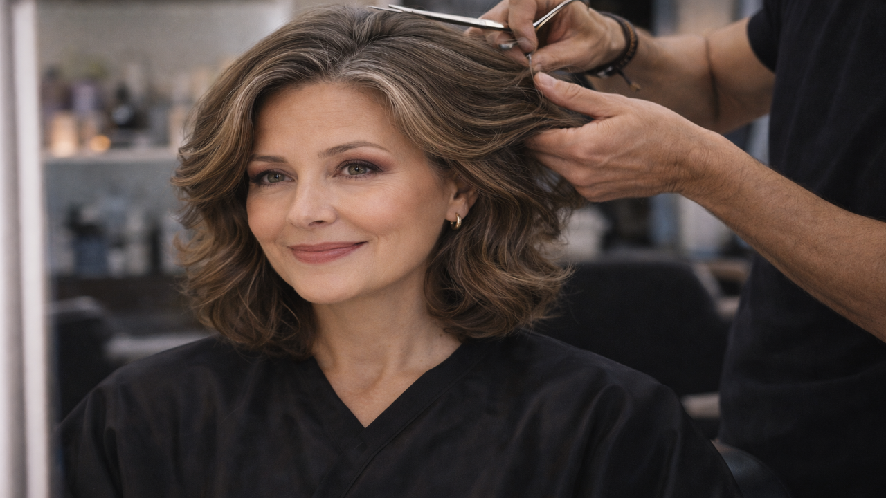 corte de cabelo feminino aos 60 anos