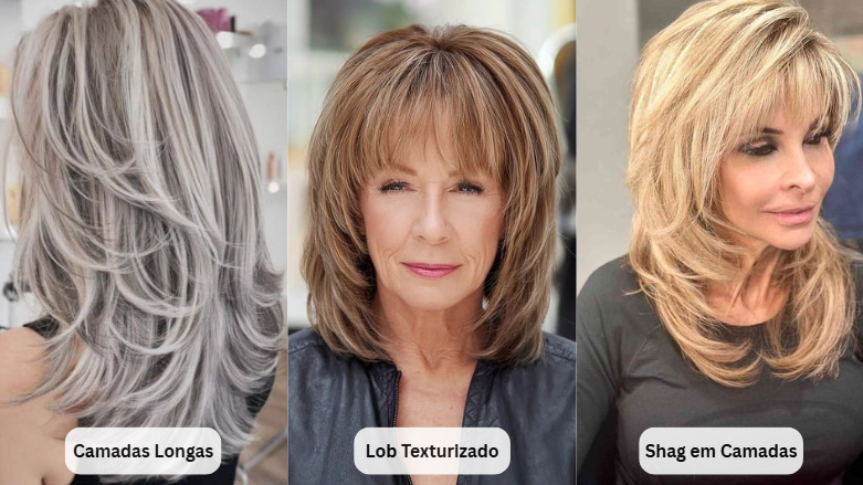 corte de cabelo feminino aos 60 anos