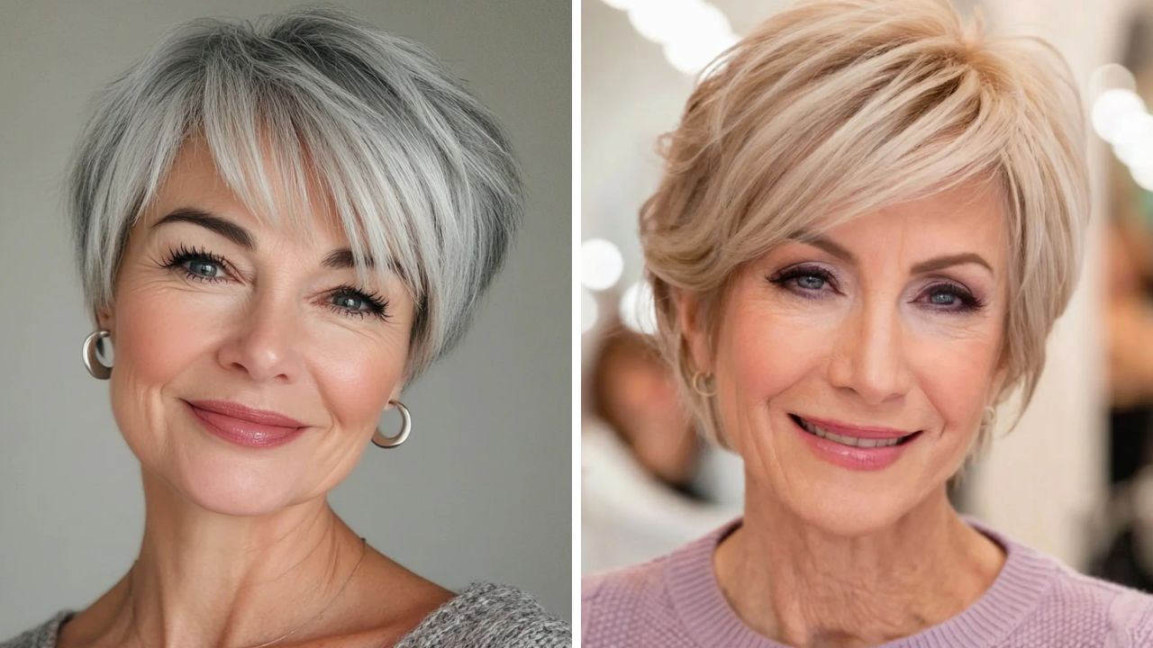 corte de cabelo feminino aos 60 anos