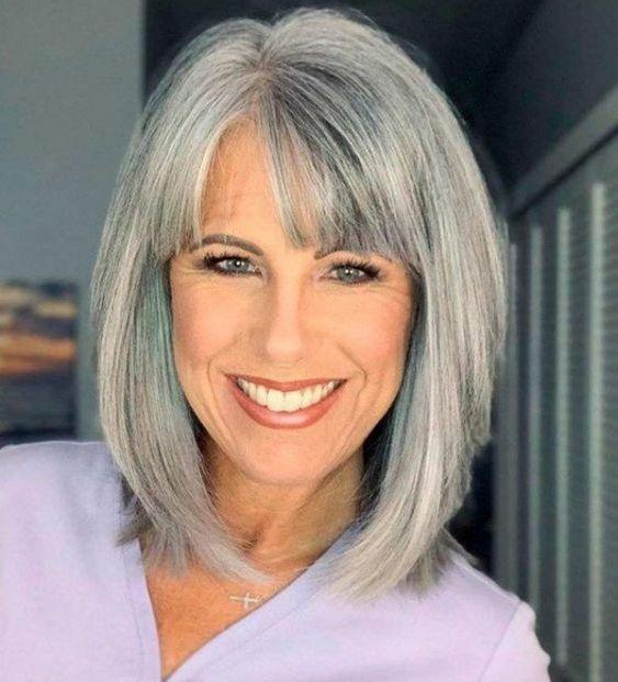 corte de cabelo prático e elegante 50 anos