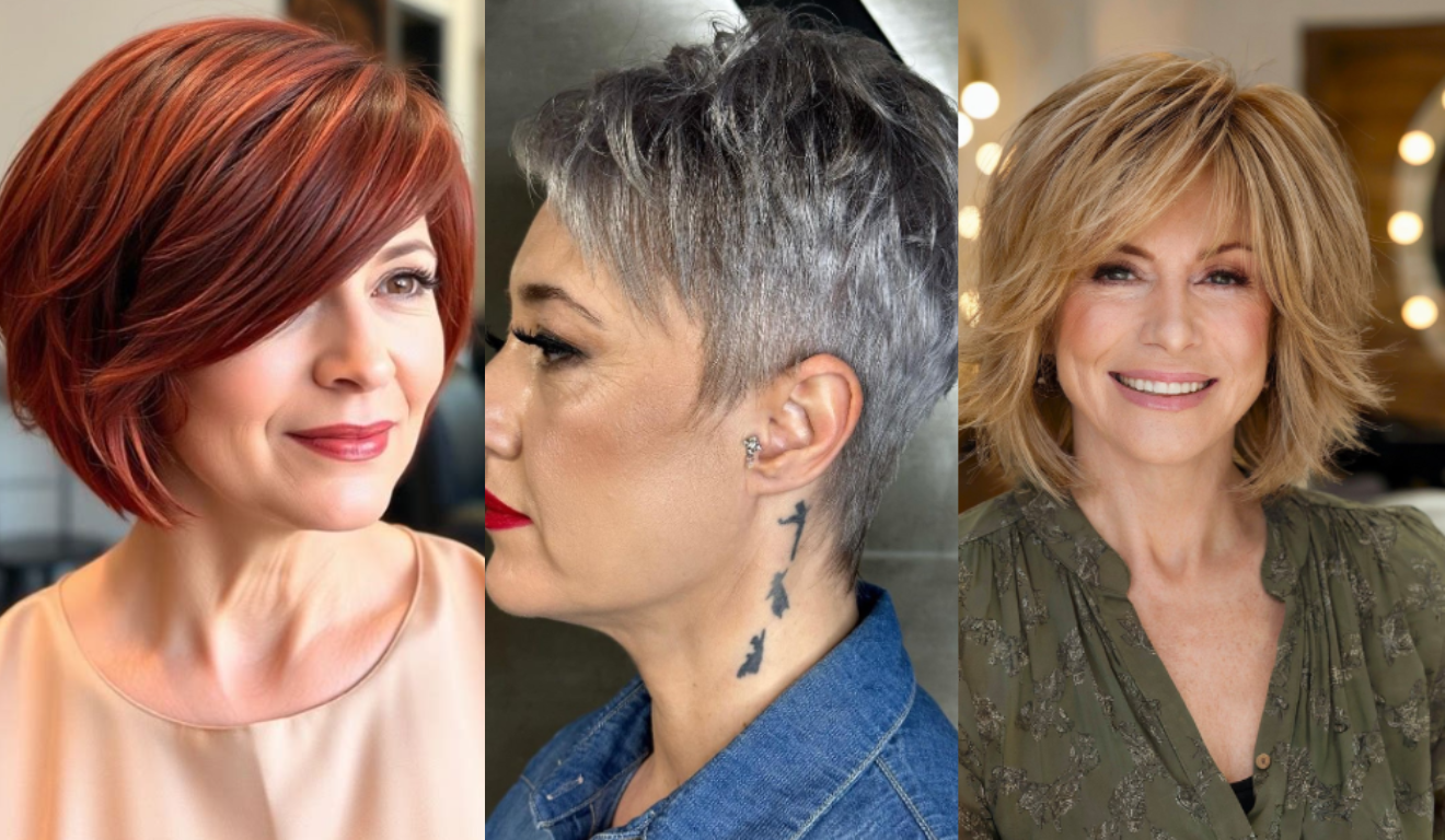 cortes de cabelo para mulheres acima de 50 anos