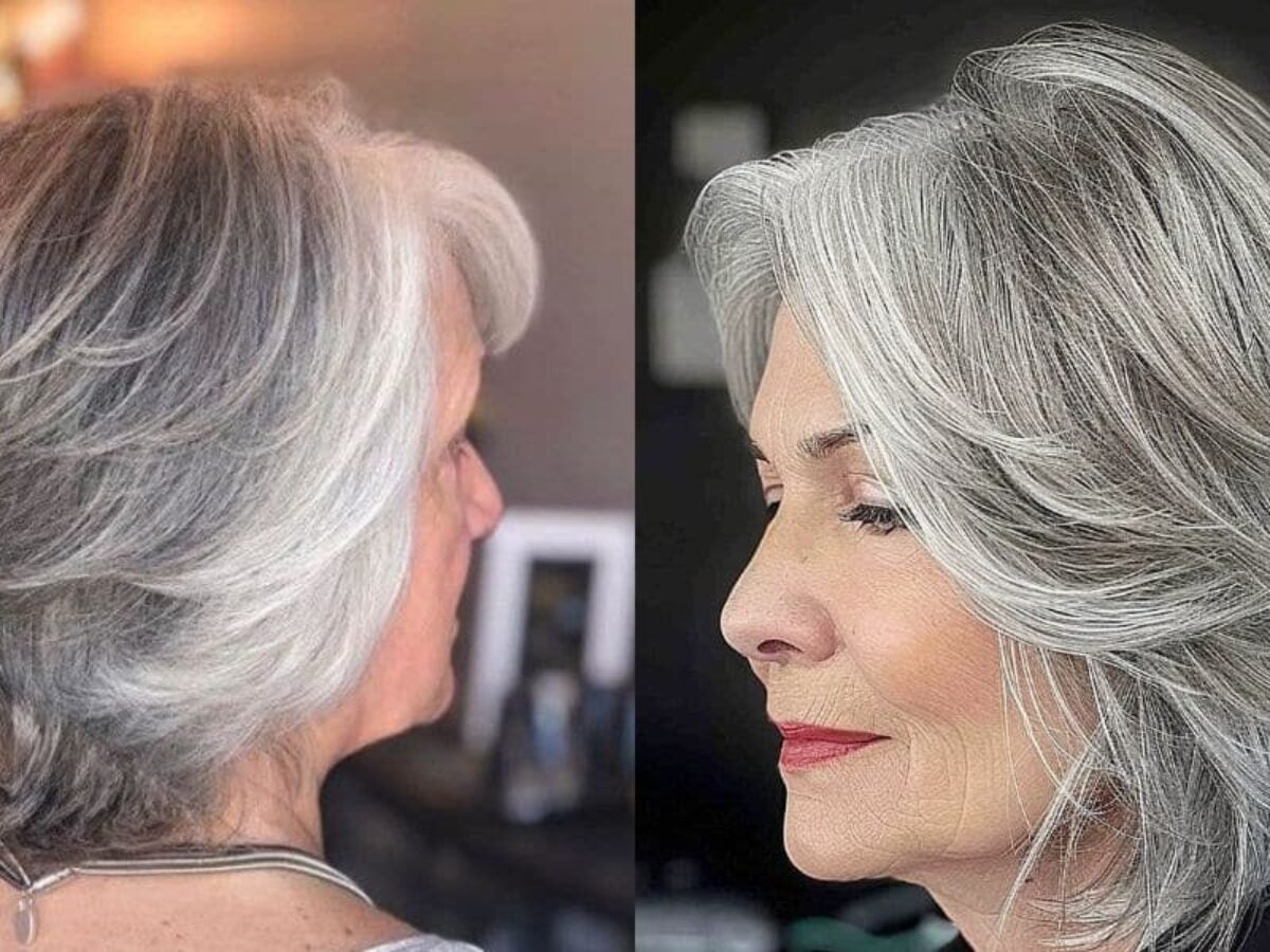 Como Escolher o Corte de Cabelo Ideal para Seu Rosto Após os 60 Anos