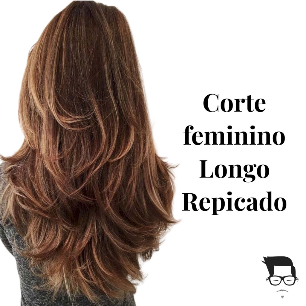 corte de cabelo feminino longo