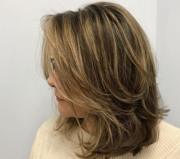 corte medio para rejuvenescer rosto