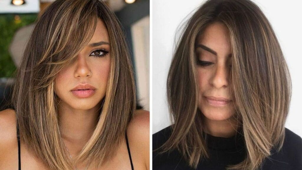 corte de cabelo feminino medio com progressiva