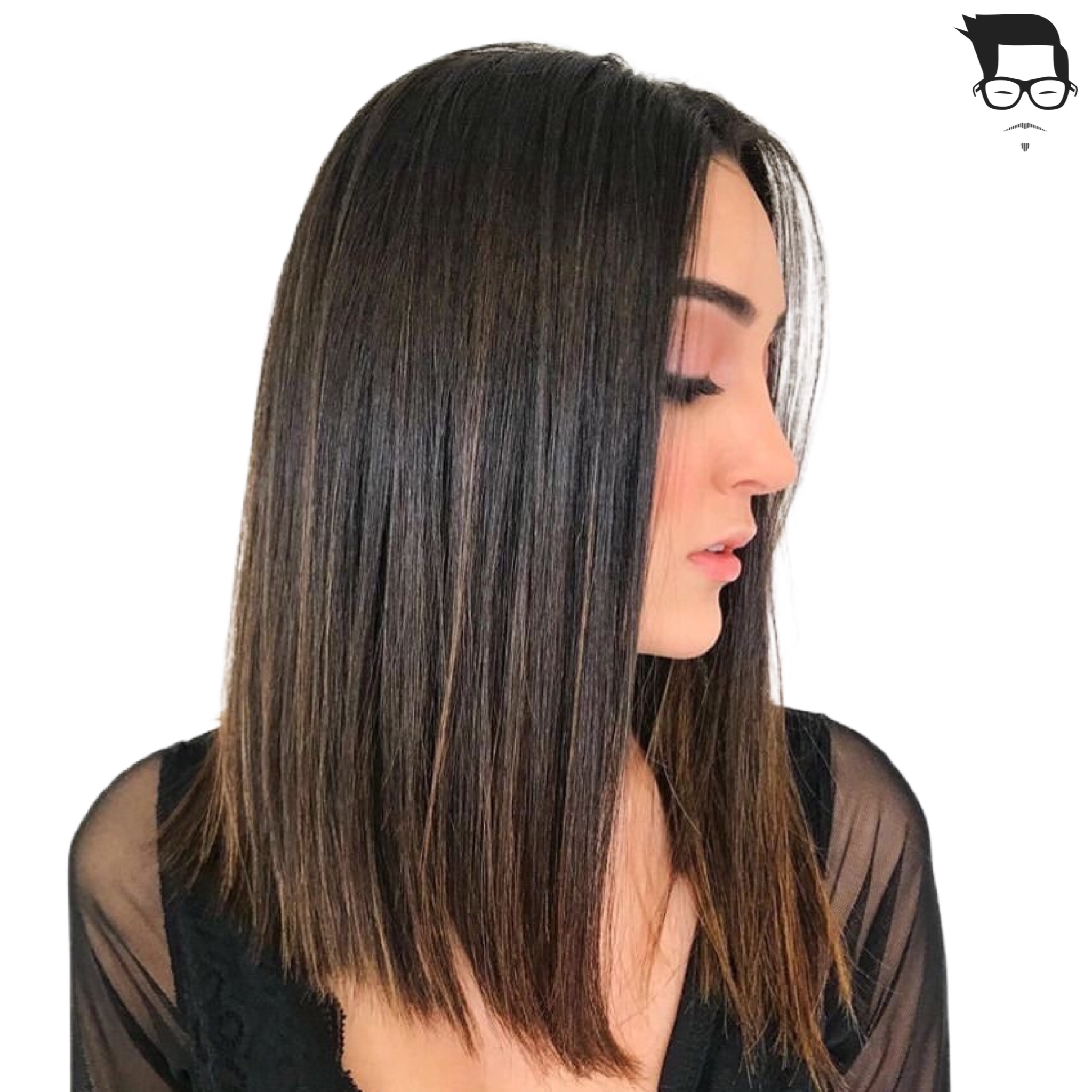cortes de cabelo medio reto feminino inspiracao