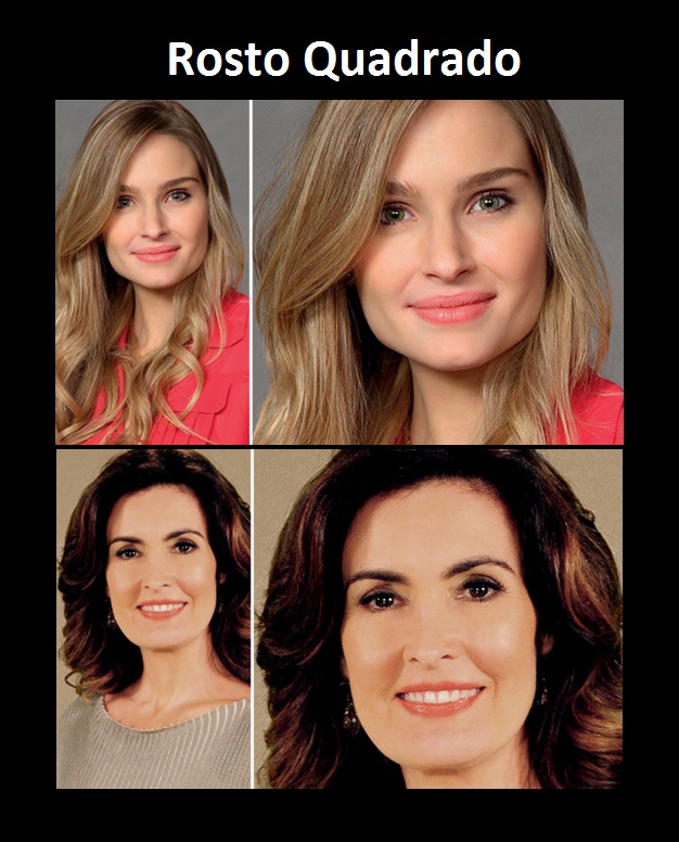 Cortininha e o que Evitar; Cabelo Longo em Camadas: O Segredo para Harmonizar o Rosto Quadrado; Como Escolher o Corte Ideal para Rosto Quadrado: Dicas de Especialista