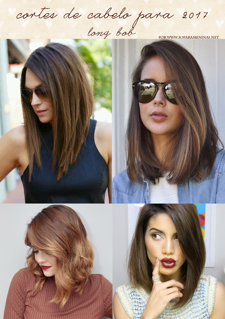 corte bob ou long bob qual o melhor para meu rosto