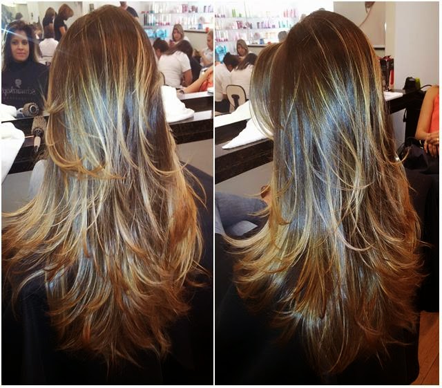 corte repicado sem diminuir o cabelo