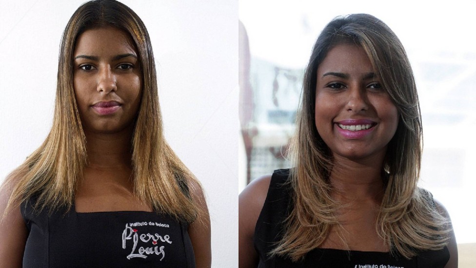 corte em U vs corte reto