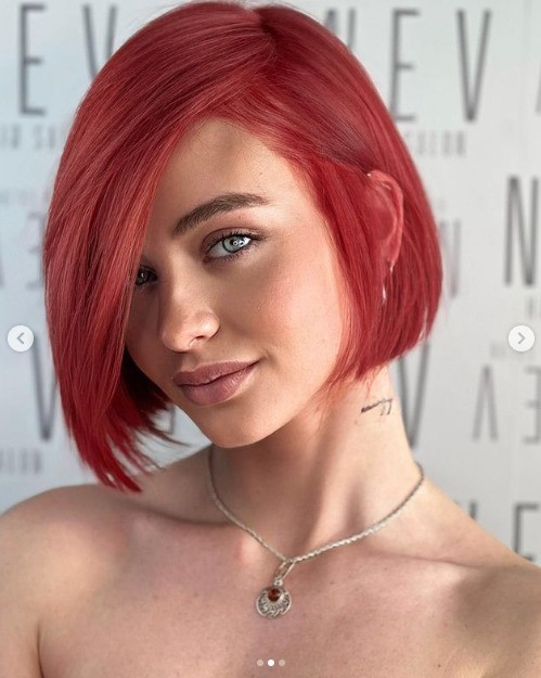 quanto custa um corte de cabelo vermelho