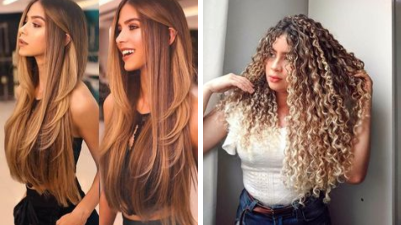 Tendências de cortes para cabelo liso longo em 2024/2025