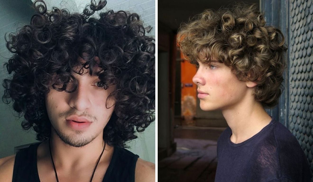 low fade vs taper fade para cabelo cacheado homem