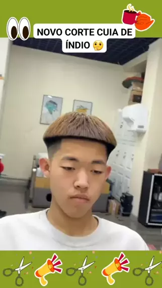 corte de cabelo igual índio
