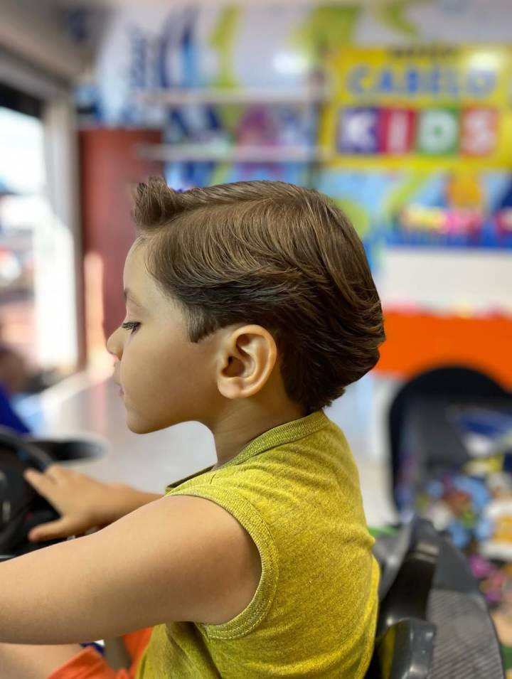 penteados para cabelo de 6 anos