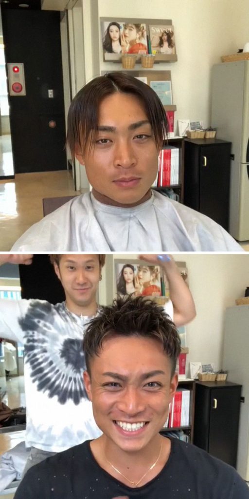Split-Cut Japonês: A Tendência de Corte Masculino para 2025