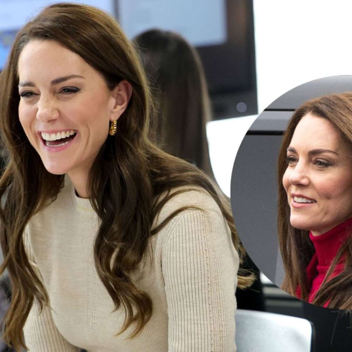 como fazer o corte kate middleton
