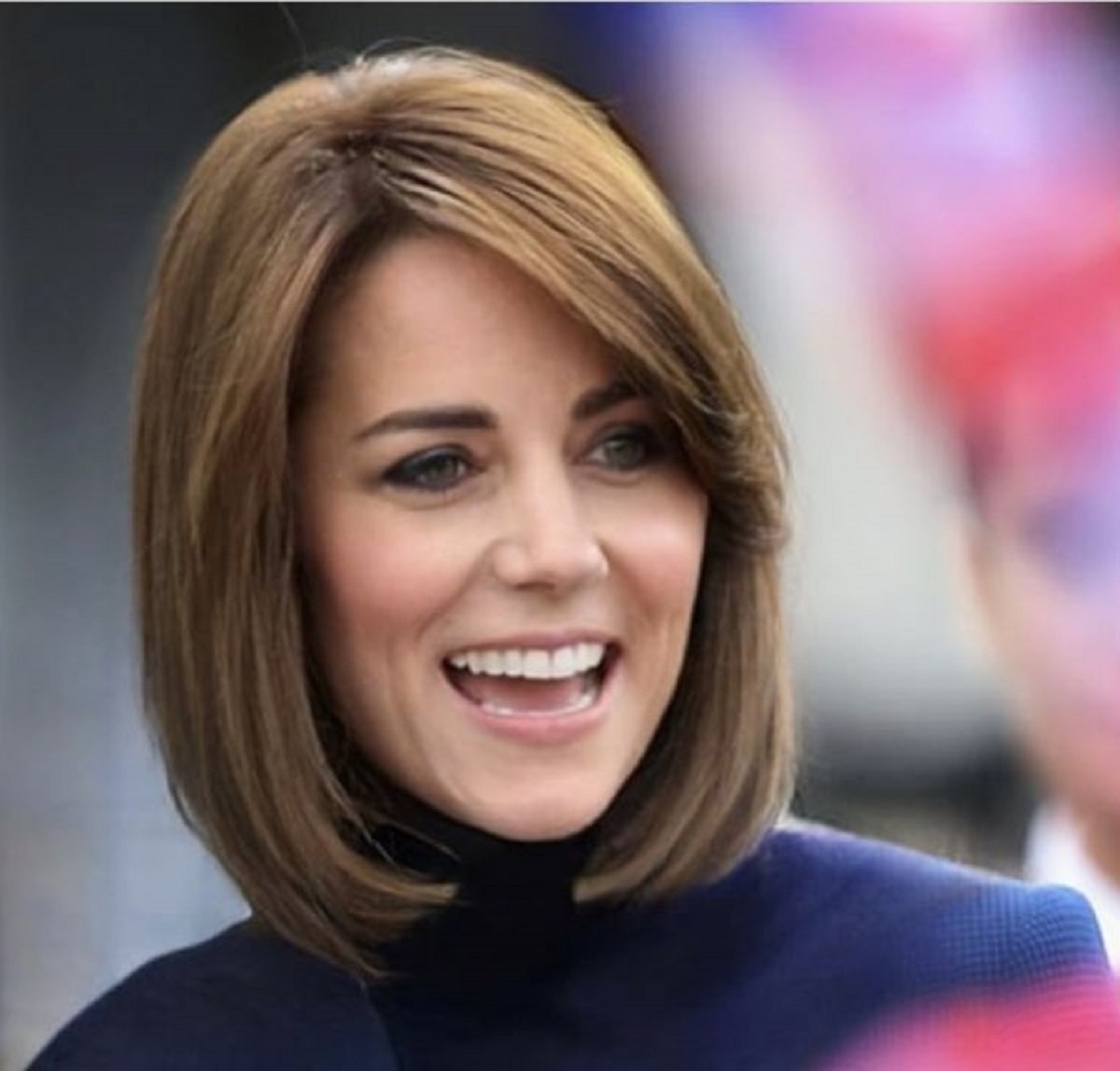corte de cabelo longo kate middleton