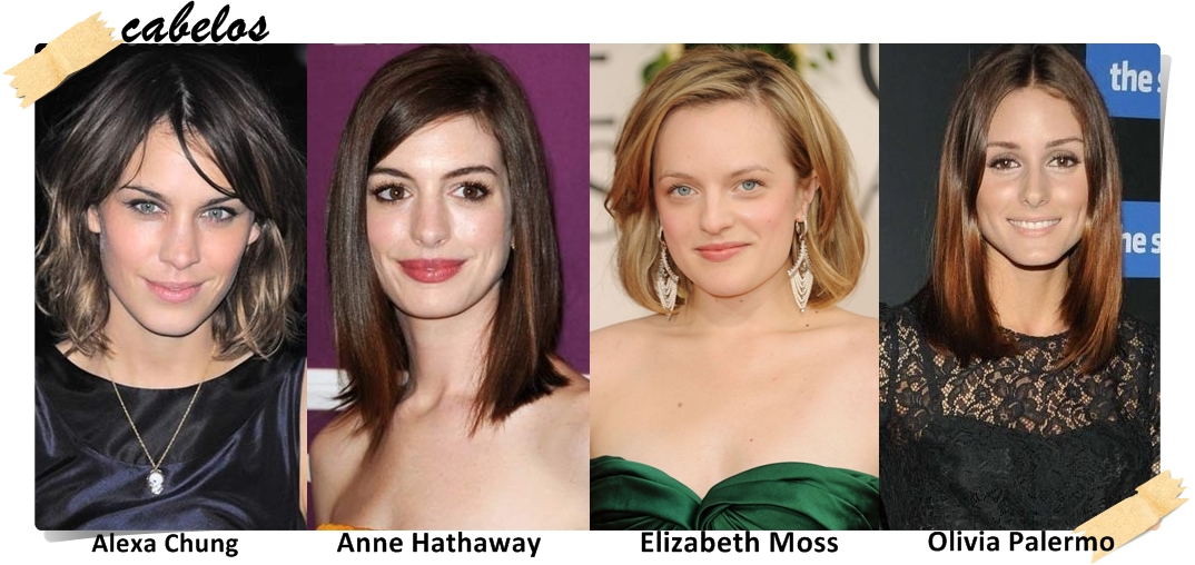 inspiração corte de cabelo liso na altura do ombro