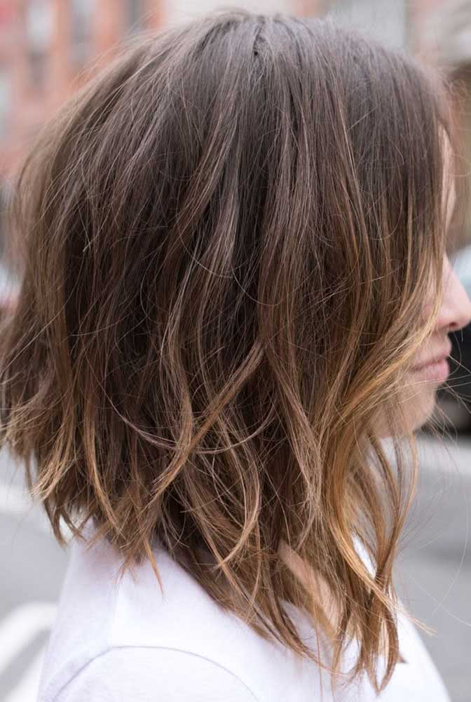 corte de cabelo long bob