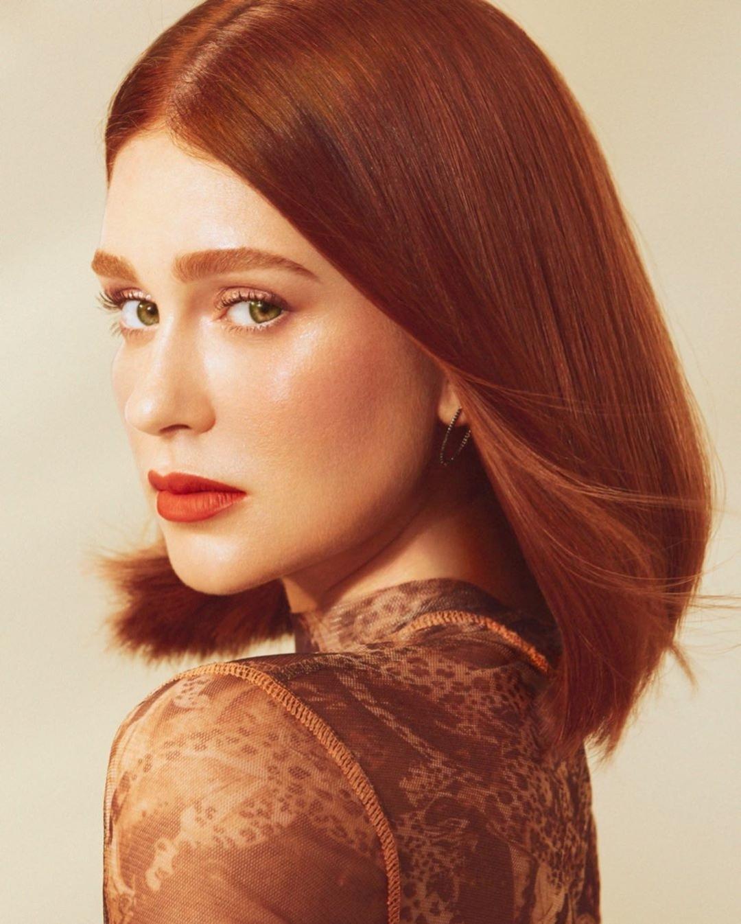 Como conseguir o ruivo acobreado da Marina Ruy Barbosa