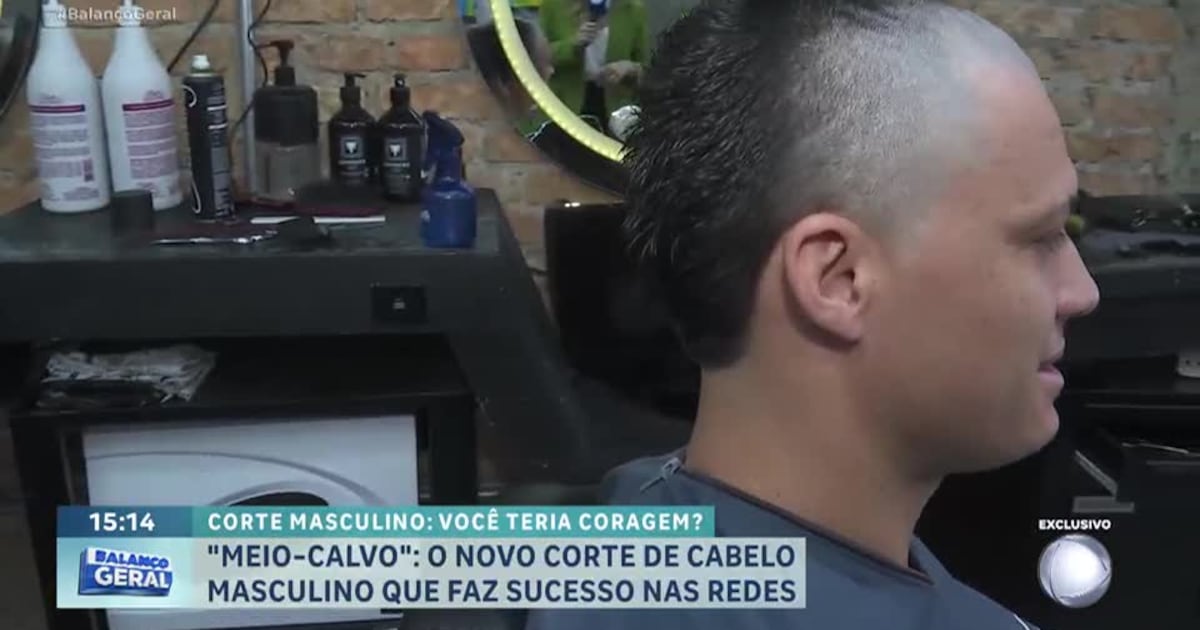 corte de cabelo masculino calvo