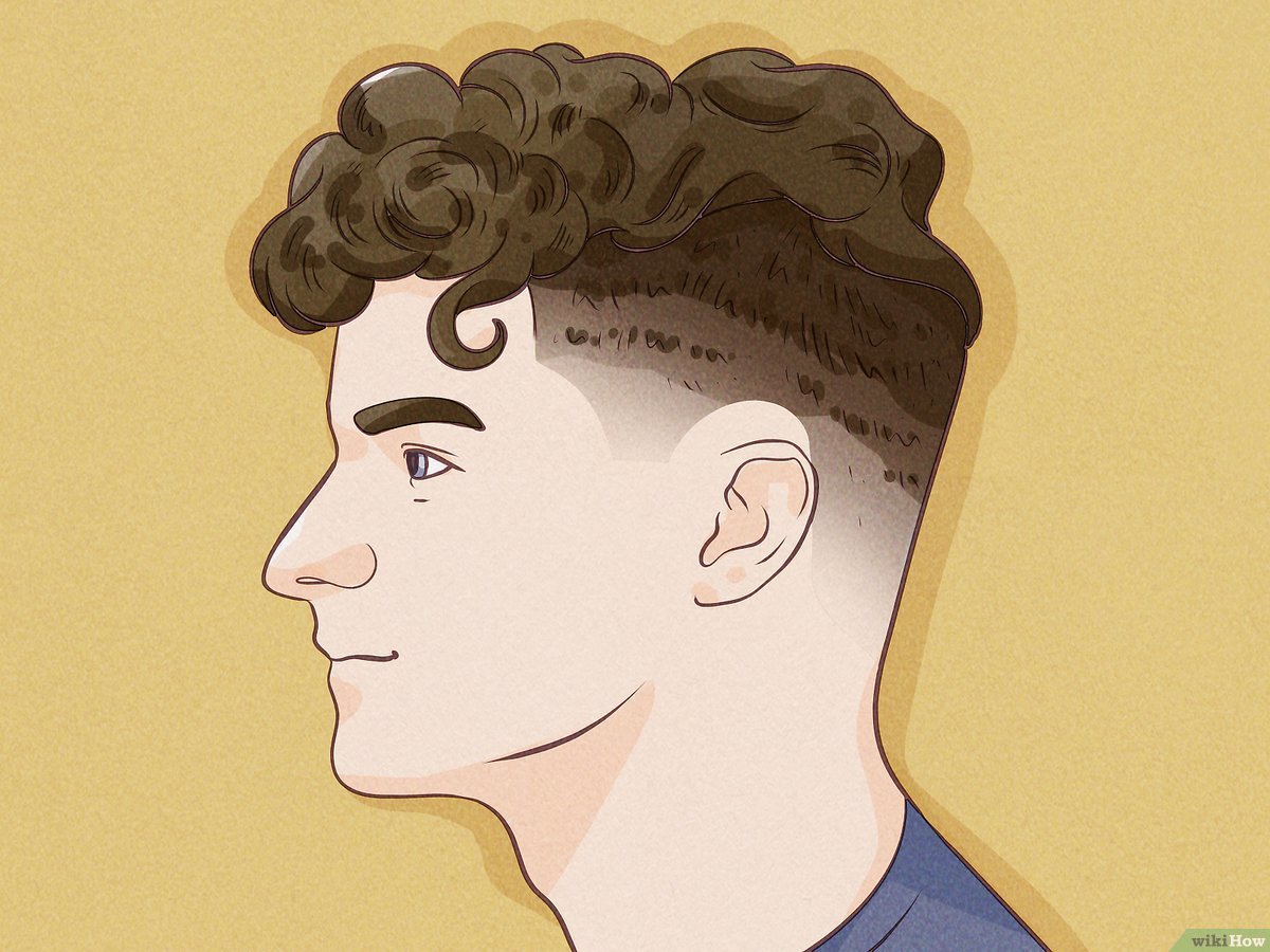 corte de cabelo masculino curto com franja