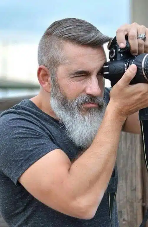 corte de cabelo masculino grisalhos