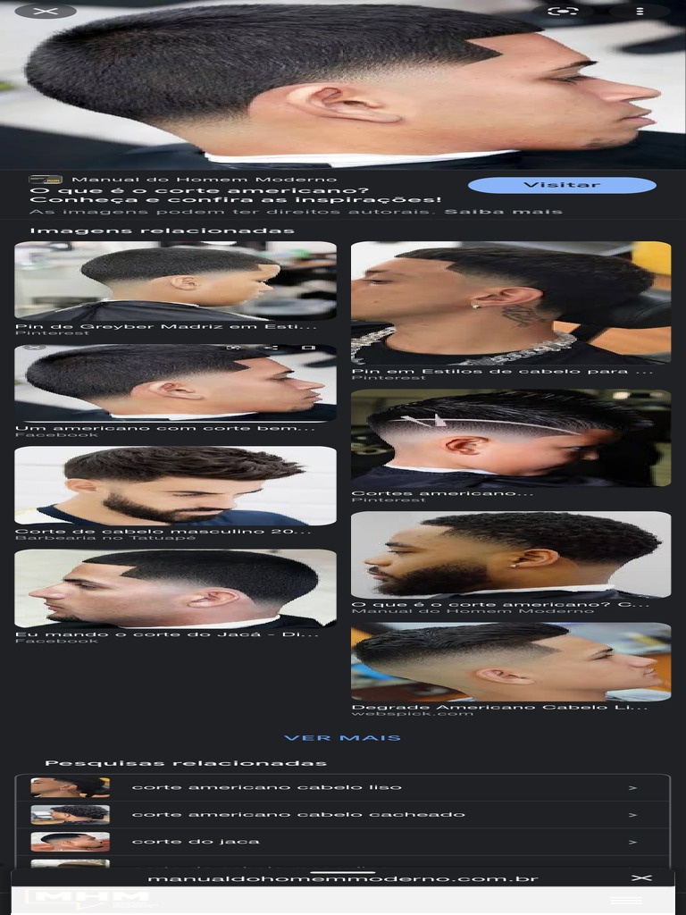 Corte do Jaca em V e com Riscos: Ousadia e Personalidade no Cabelo Masculino