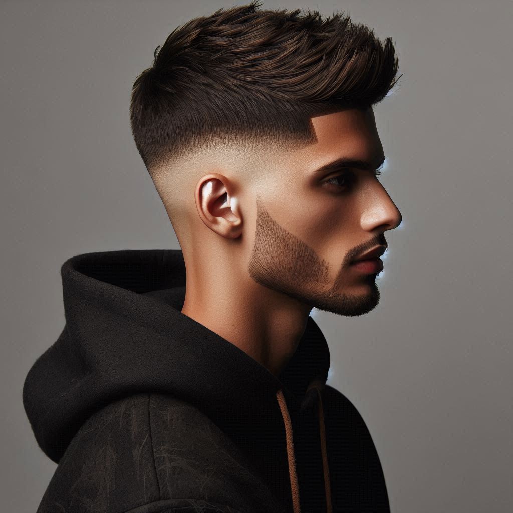 cabelo masculino raspado na 5