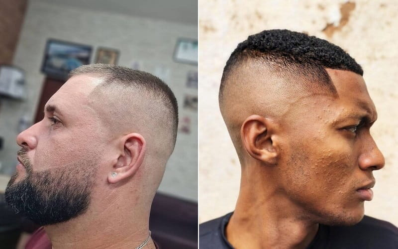 corte degradê (fade) com máquina 5