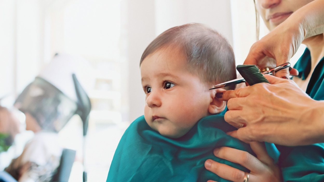 corte de cabelo menino 9 meses