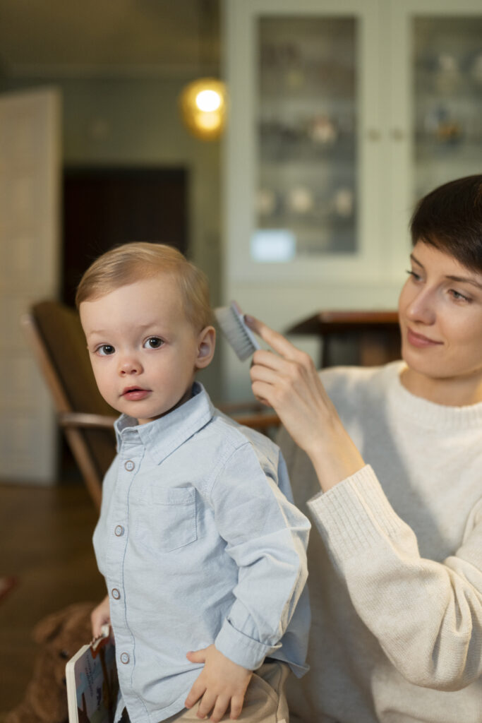 corte de cabelo para bebe de 1 ano