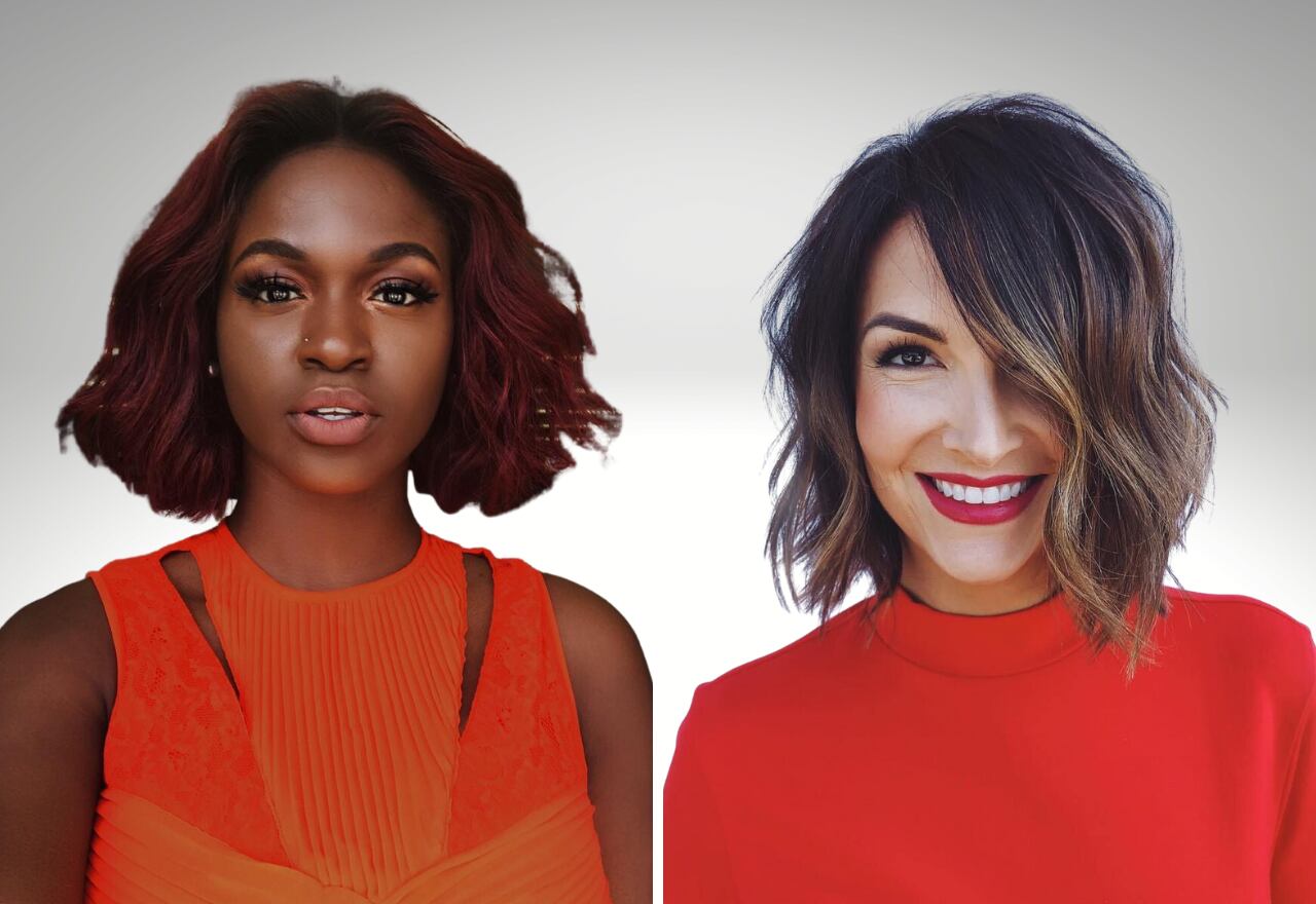 corte de cabelo para rosto oval