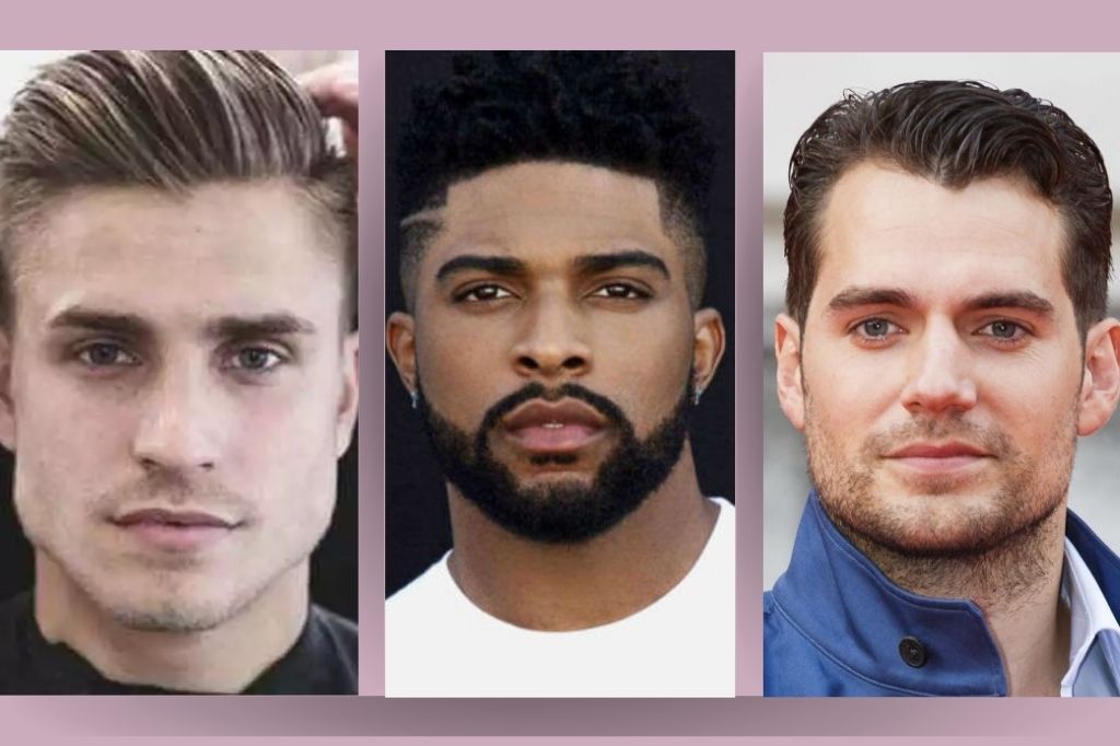 corte de cabelo para rosto quadrado masculino