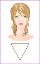 erros comuns ao cortar cabelo para rosto triangular