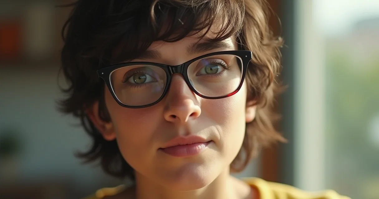 corte de cabelo que combina com óculos