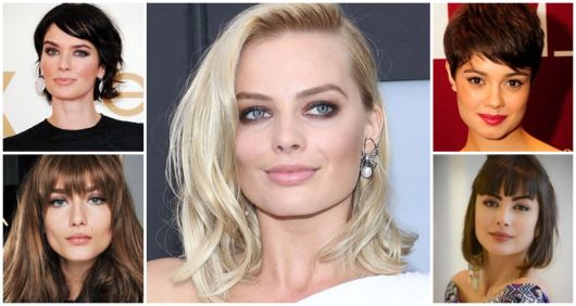 melhores cortes de cabelo para rosto quadrado inspiração