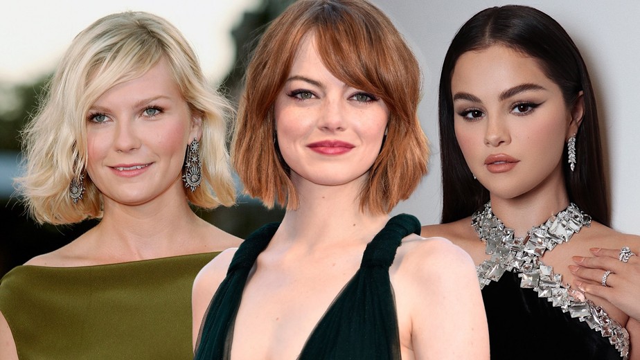 corte em camadas vs long bob para rosto quadrado