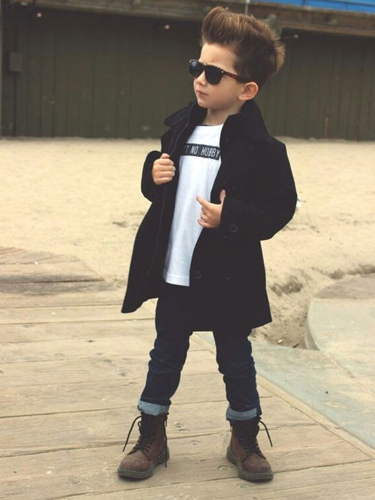 corte de cabelo topete