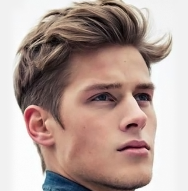 corte de cabelo topete