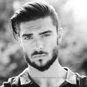 corte de cabelo topete