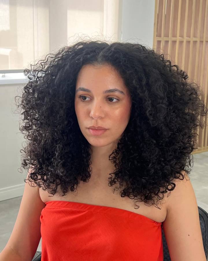 corte em u cabelo curto repicado