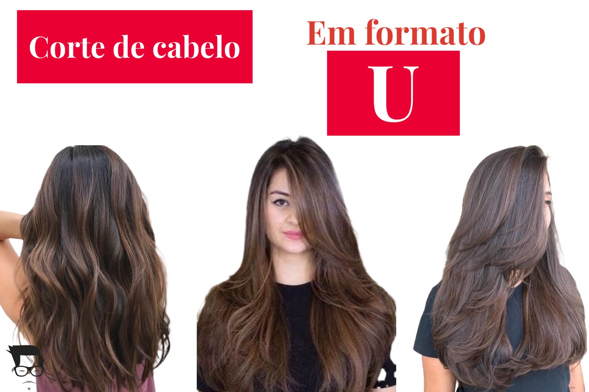 corte em u cabelo curto liso