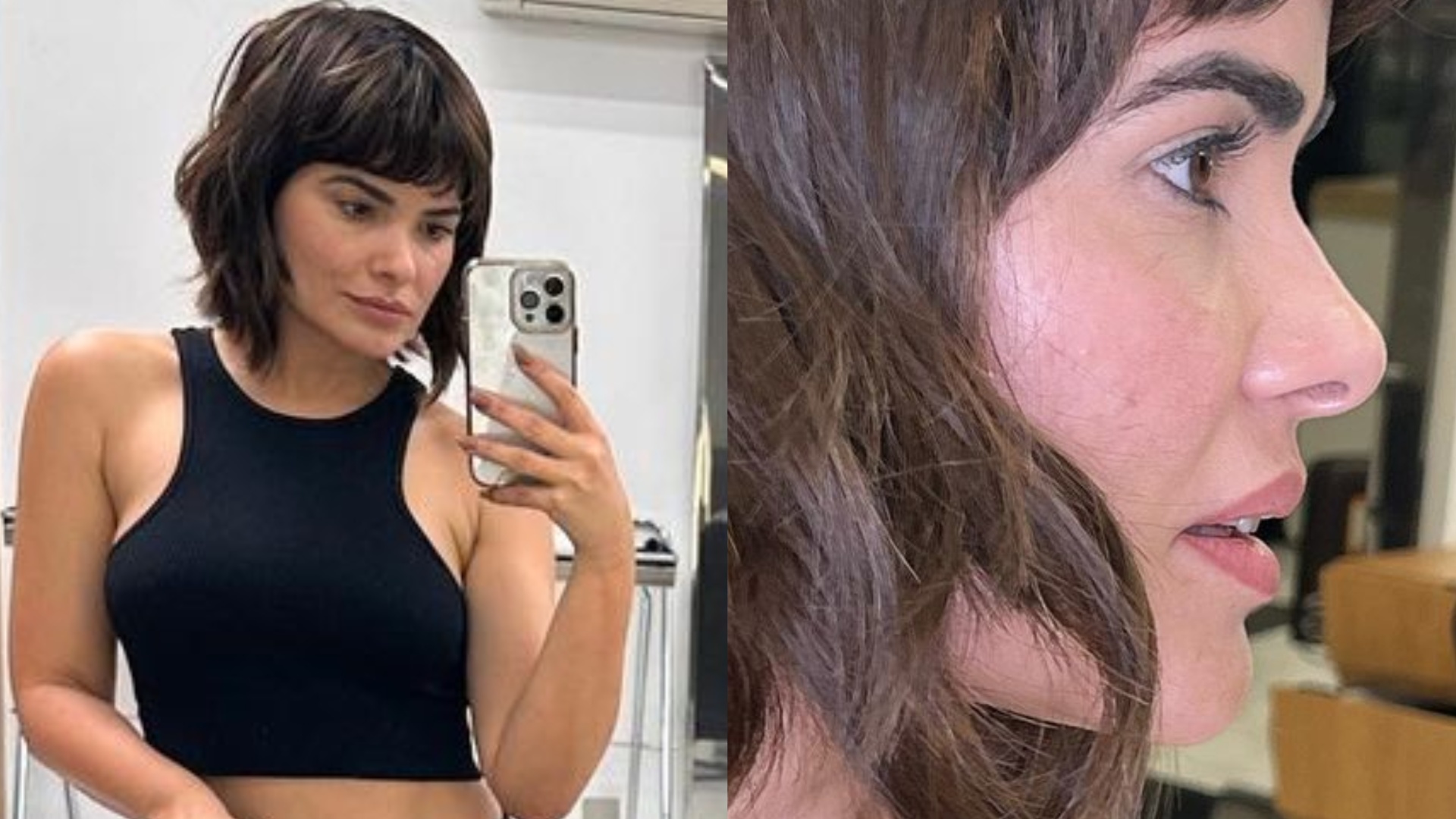 Cabelo médio repicado: inspire-se nos looks de Vanessa Giácomo