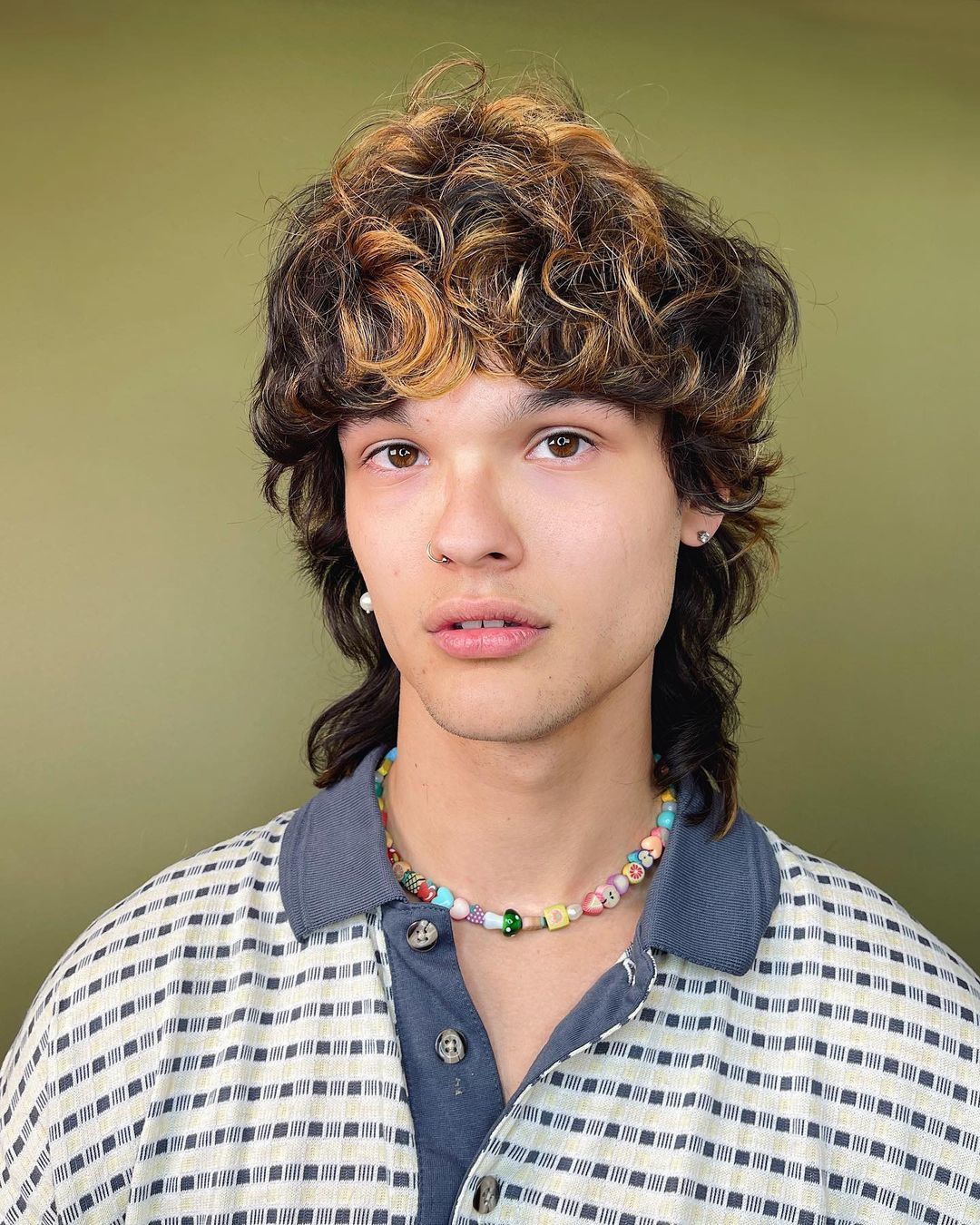 corte de cabelo wolf cut cacheado