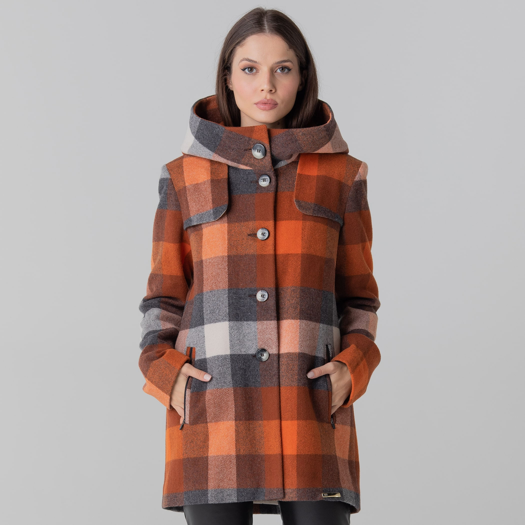 Inspirações de corte xadrez feminino