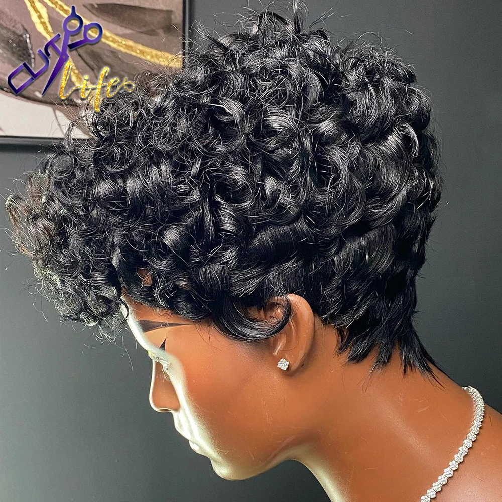 corte pixie para cabelos cacheados curtos