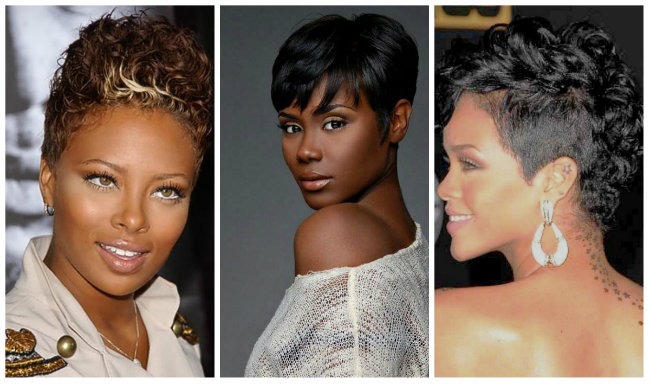 cortes curtos para cabelos crespos alisados